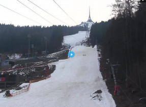 Slika pregleda web-kamere Ještěd - cableway